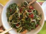 Salade d'été sauce citronnée