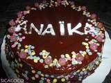 Gâteau d'anniversaire d'anaïka