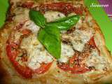 Tartelettes aux tomates,moutarde et fromage