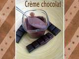 Crème style danette ou liégeois au chocolat sans oeuf avec ou sans la yaourtière muli délices de seb