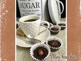 Mini bouchée chocolat café noisette (farine de quinoa - sans gluten)