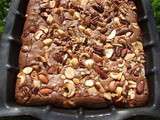 Brownie gourmand a la crème de marron