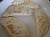 Naans au fromage