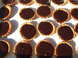 Tartelette caramel au beurre salée-chocolat