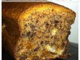 Cake choco, banane, raisins