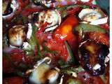 Gratin de légumes d’été au chèvre et au miel