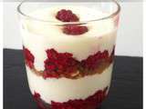 Tiramisu framboises et spéculos