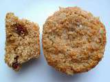 Muffins avoine - cranberries