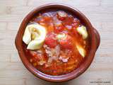 Soupe de tomates aux tortellini