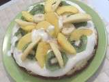 Gâteau au fromage blanc multifruits