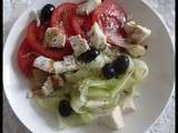 Salade presque grecque
