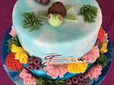 Gâteau d’anniversaire Coral Reef #1