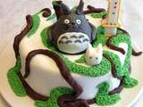 Gâteau d’anniversaire Mon voisin Totoro (tutoriel)