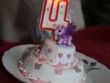 Gâteau d’anniversaire My little Pony Licorne #2