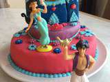 Gâteau Jasmine et Aladdin #Disney – 3 – La décoration