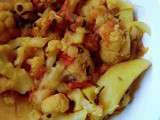 Aloo gobi ou pommes de terre et chou-fleur à l’indienne