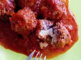 Boulettes de viande hachée aux fromages