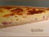 Quiche Raclette & lardons