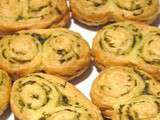 Palmiers aux herbes