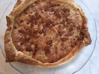 Tarte aux poires mascarpone miettes de speculos (sans thermomix)