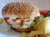 Cheese burger a l'americaine
