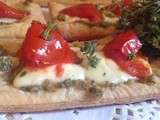 Feuilleté tomates mozzarrella