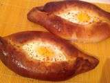 Khachapuri le pain georgiens