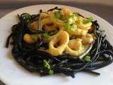 Linguine al nero di seppia