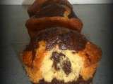 Muffins marbré chocolat/vanille
