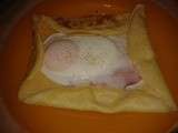 Crêpes jambons oeufs