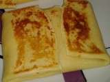 Crêpes lardons & chèvre
