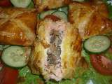 Feuilletés au Saumon et Champipnons