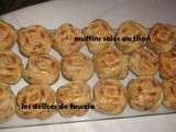Muffins au jambon de dinde