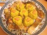 Pavés de Saumon et Riz au Curry