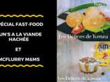 Spécial Fast-Food : Recette des Bun's a la viande hachée et recette du McFlurry m&Ms