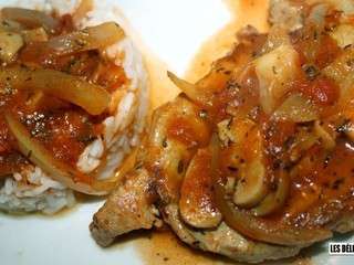 Côte de porc à la provencale