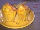 Muffins courgette feta citron et menthe