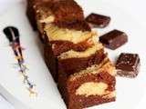 Gâteau zébré au chocolat au micro-onde ( En 5 minutes 30 )