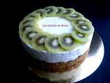 Cheesecake kiwi-citron
