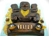 Gâteau Koh-Lanta pour les 11 ans de Valina