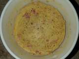 Bowlcake jambon -moutarde ww 1SP💜 et WW4SP💙