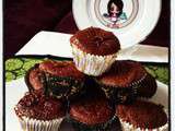Muffins moelleux tout choco au fromage blanc