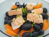 Salade de melon, raisin et saumon (recette autour d’un ingrédient #78)