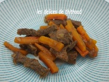 Sauté de boeuf aux carottes