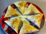 Samoussas aux poivrons