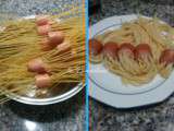 Spaghettis pour les enfants