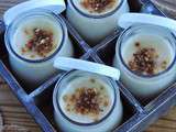 Semoule au Lait d' Amandes et Pralin