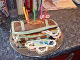 Gâteau trésor 3D