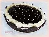 Cheesecake black & white (oréo, litchi, guimauve, ricotta)