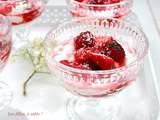 Coupes légères fraises framboises